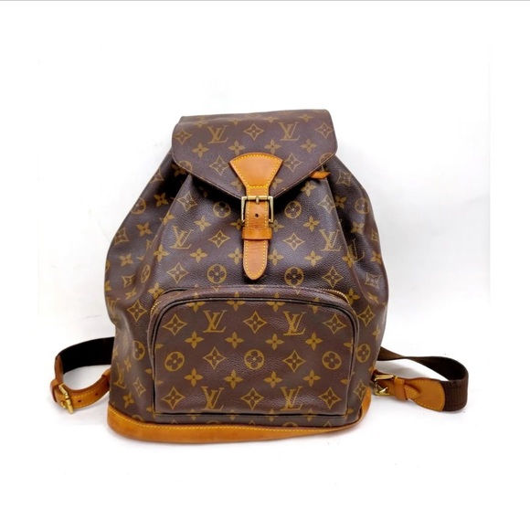 Louis Vuitton LV BackPack Bag  Montsouris GM Browns Monogram 2215612 - Picture 1 of 6